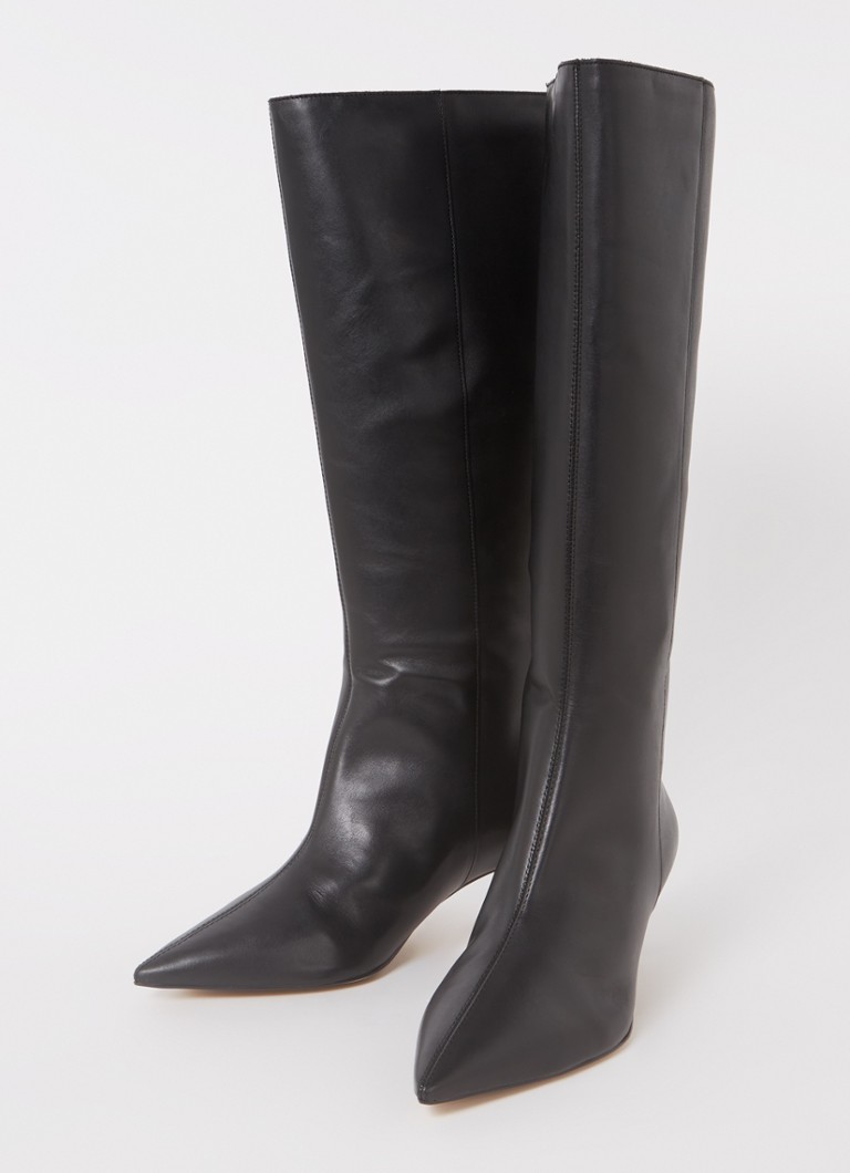 Dune London  Wide Fit Smooth laars van leer