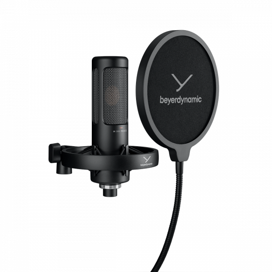 M 90 PRO X Echt-Kondensatormikrofon für Home-, Projekt- und Studio-Recording (Niere)
