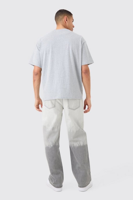 Oversize T-Shirt mit Print