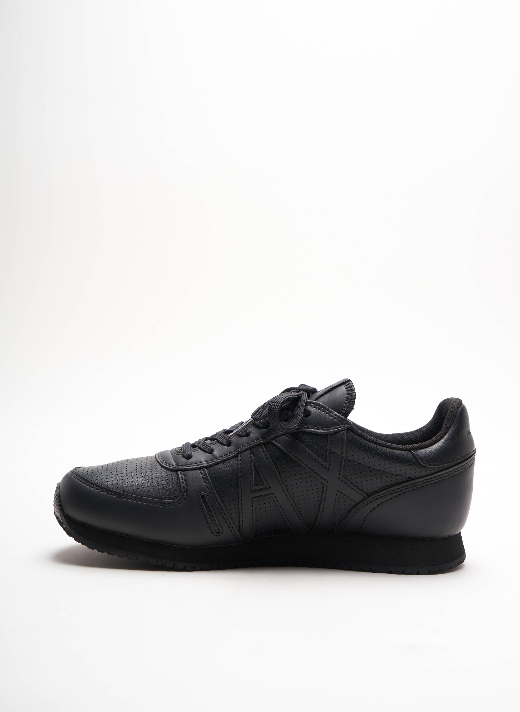 Armani Exchange Baskets Femme couleur noir