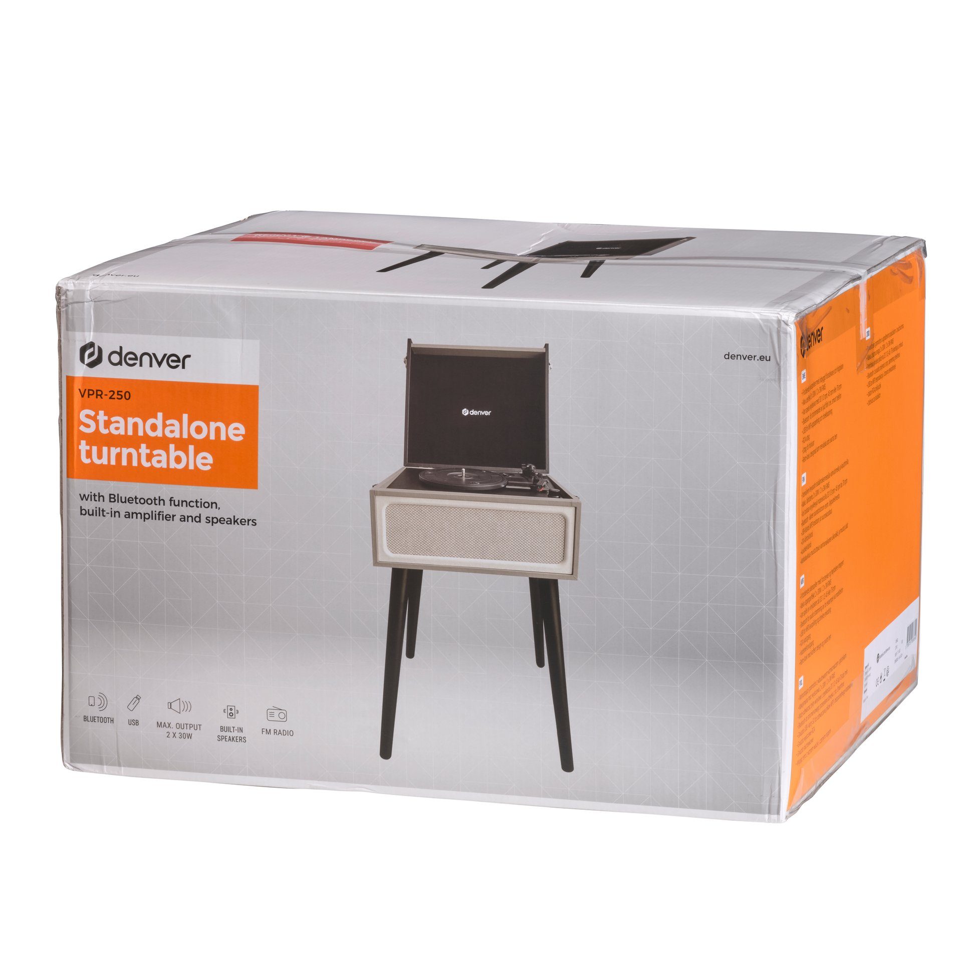 Denver VPR-250 Plattenspieler (Bluetooth)