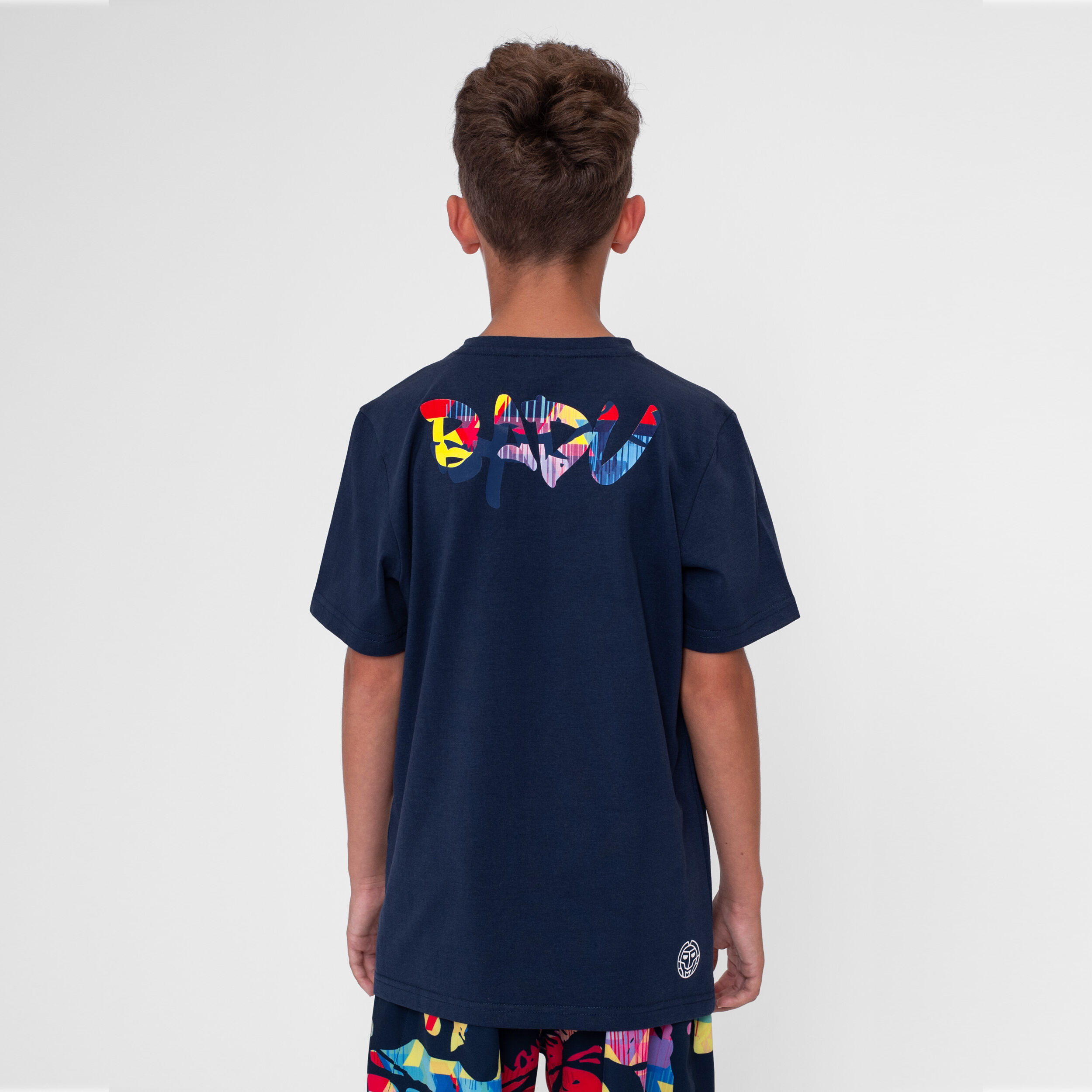 Wild Arts Chill T-Shirt Jungen - Dunkelblau, Mehrfarbig