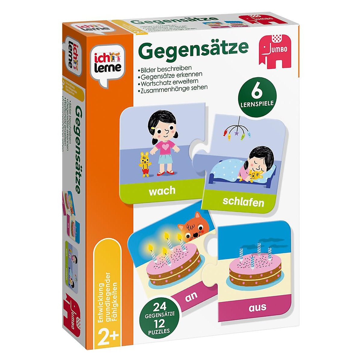 ich lerne - Gegensätze