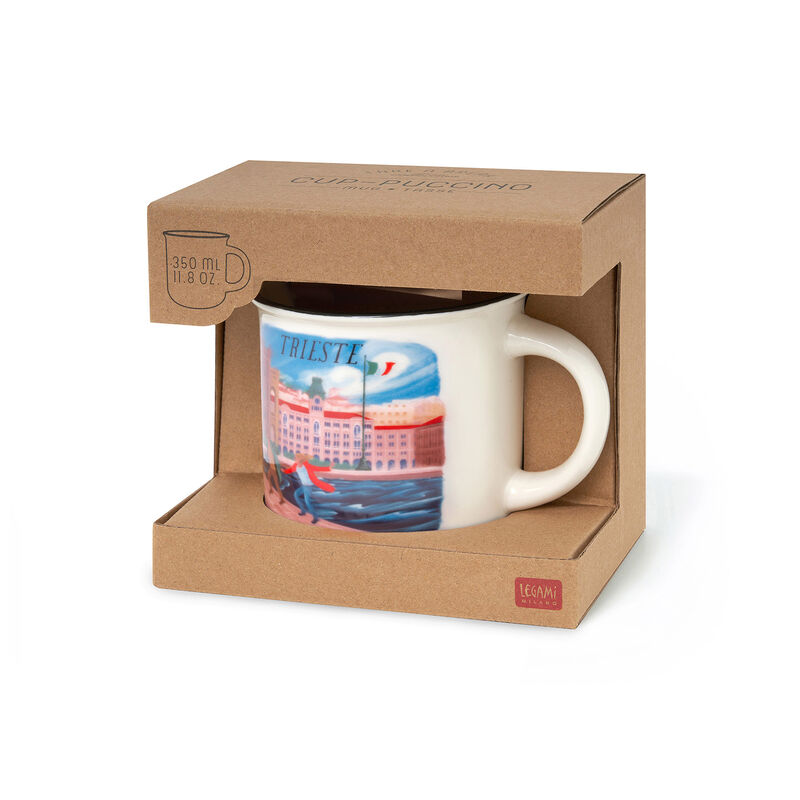 Porcelánový hrnček - Cup-Puccino - Kolekcia svetových miest
