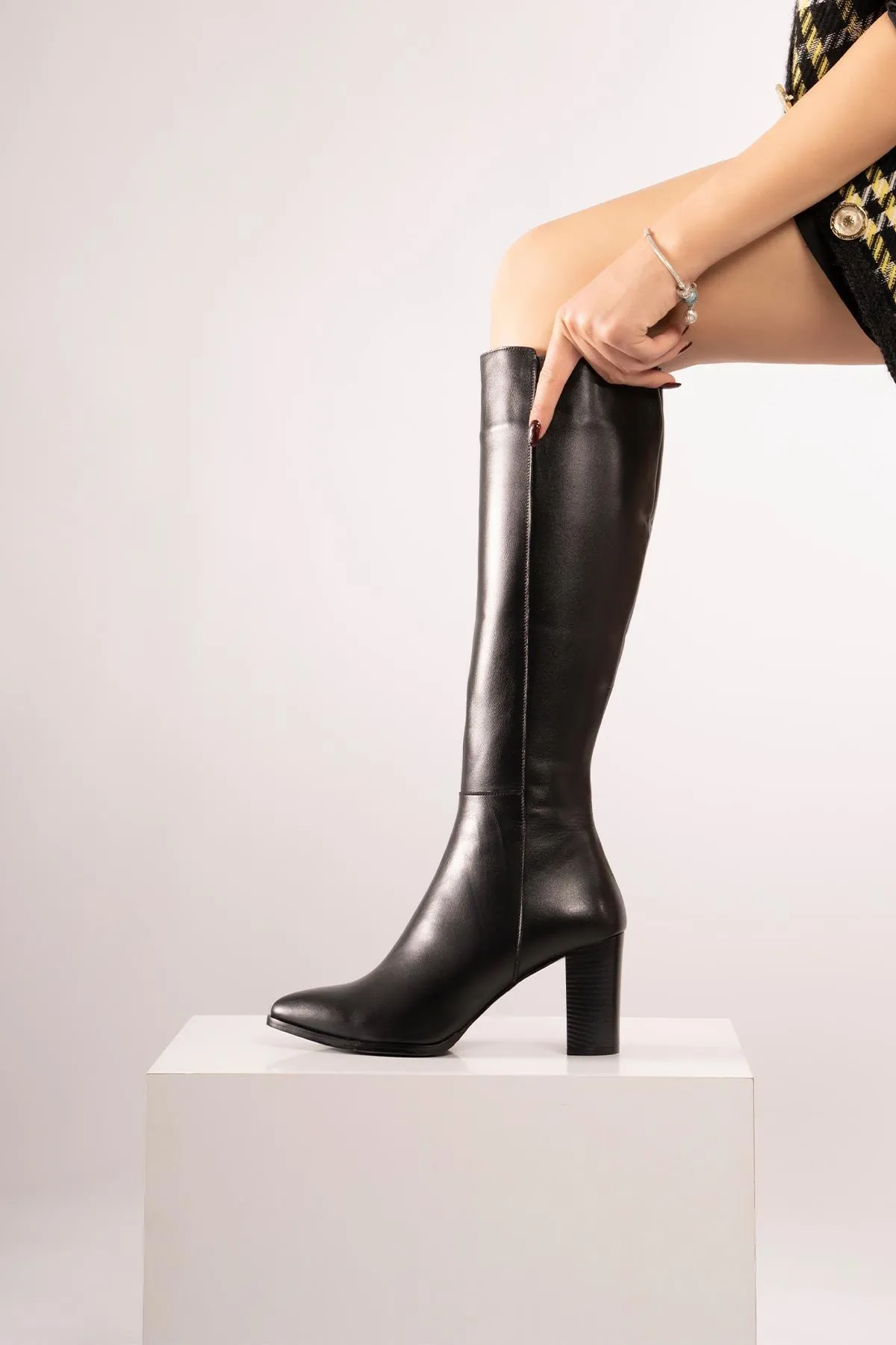 CZ London  Stiefel - Schwarz - Blockabsatz