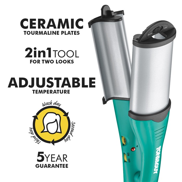 2in1 Curling Waver