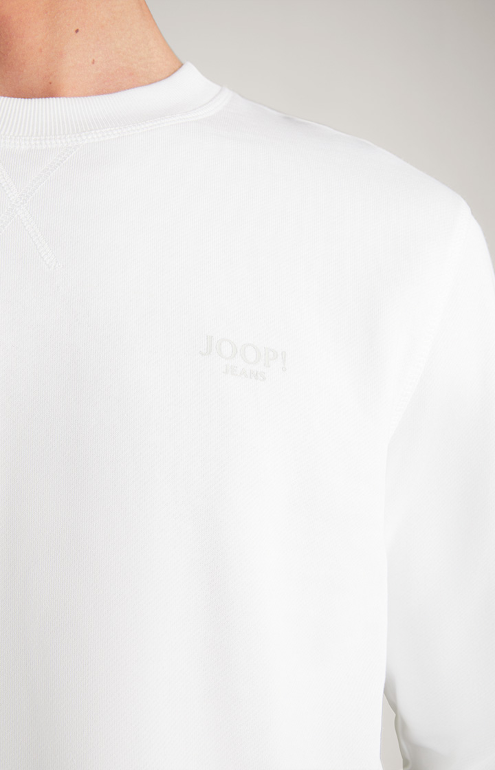Sweatshirt Salazar in Weiß