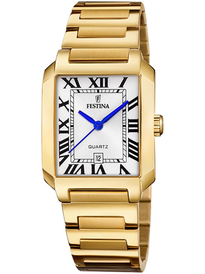 Festina Edelstahl vergoldet Armbanduhr 29mm günstig kaufen onesize