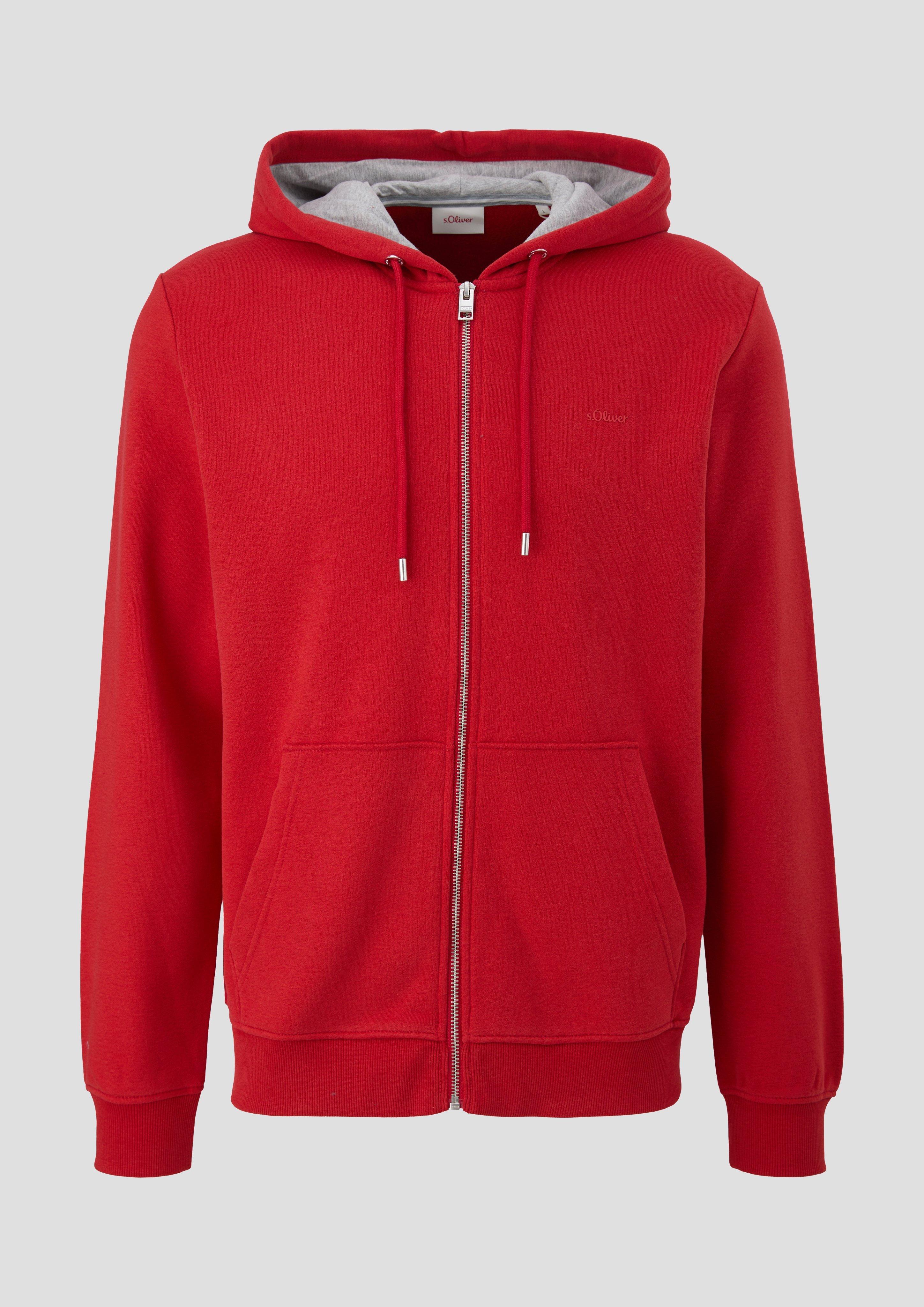Sweatshirt-Jacke mit Logo-Print  2140259-3162