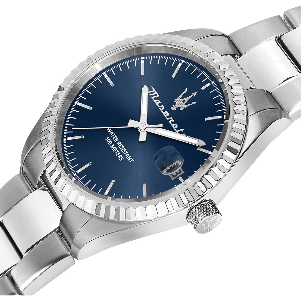 Maserati Montre pour hommes Acier inoxydable Montre