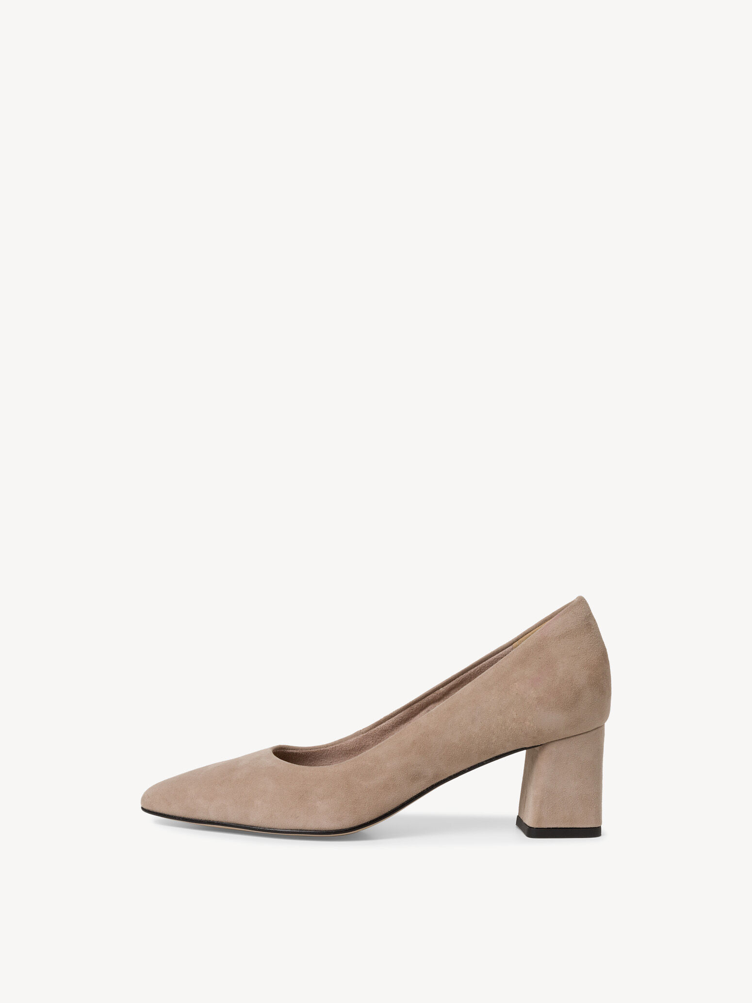 Escarpin en cuir - beige
