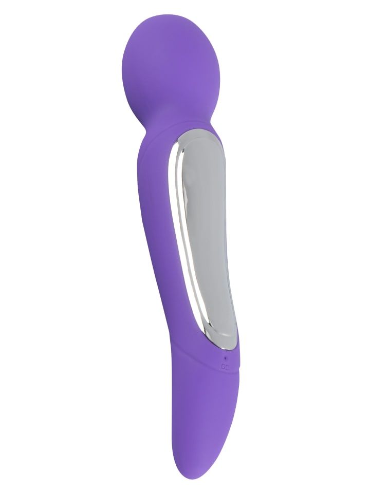 Sweet Smile Vibrator Rechargeable Dual Motor Vibe in lila günstig kaufen 22 cm