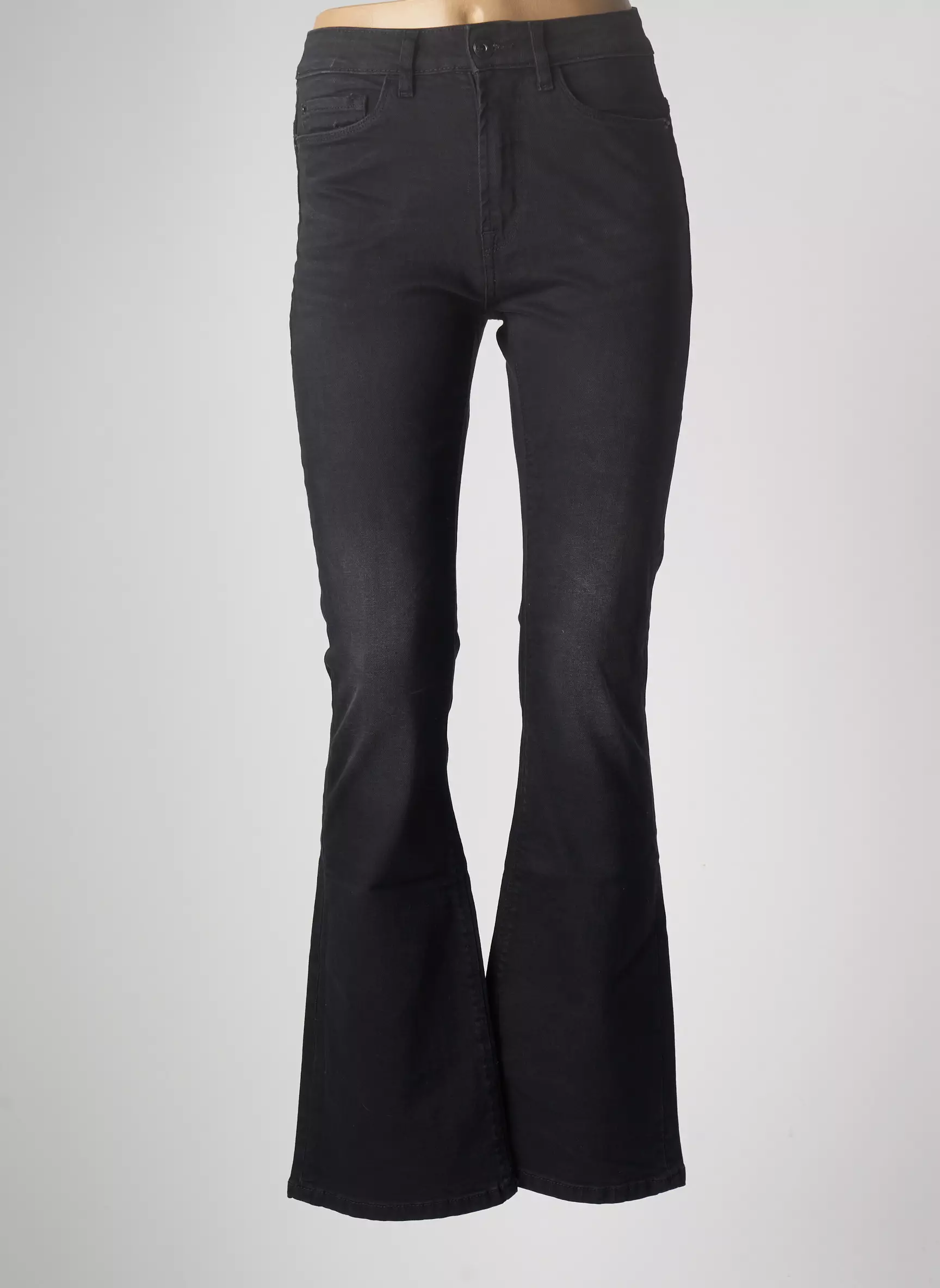 Ichi Jean Flare Femme couleur noir