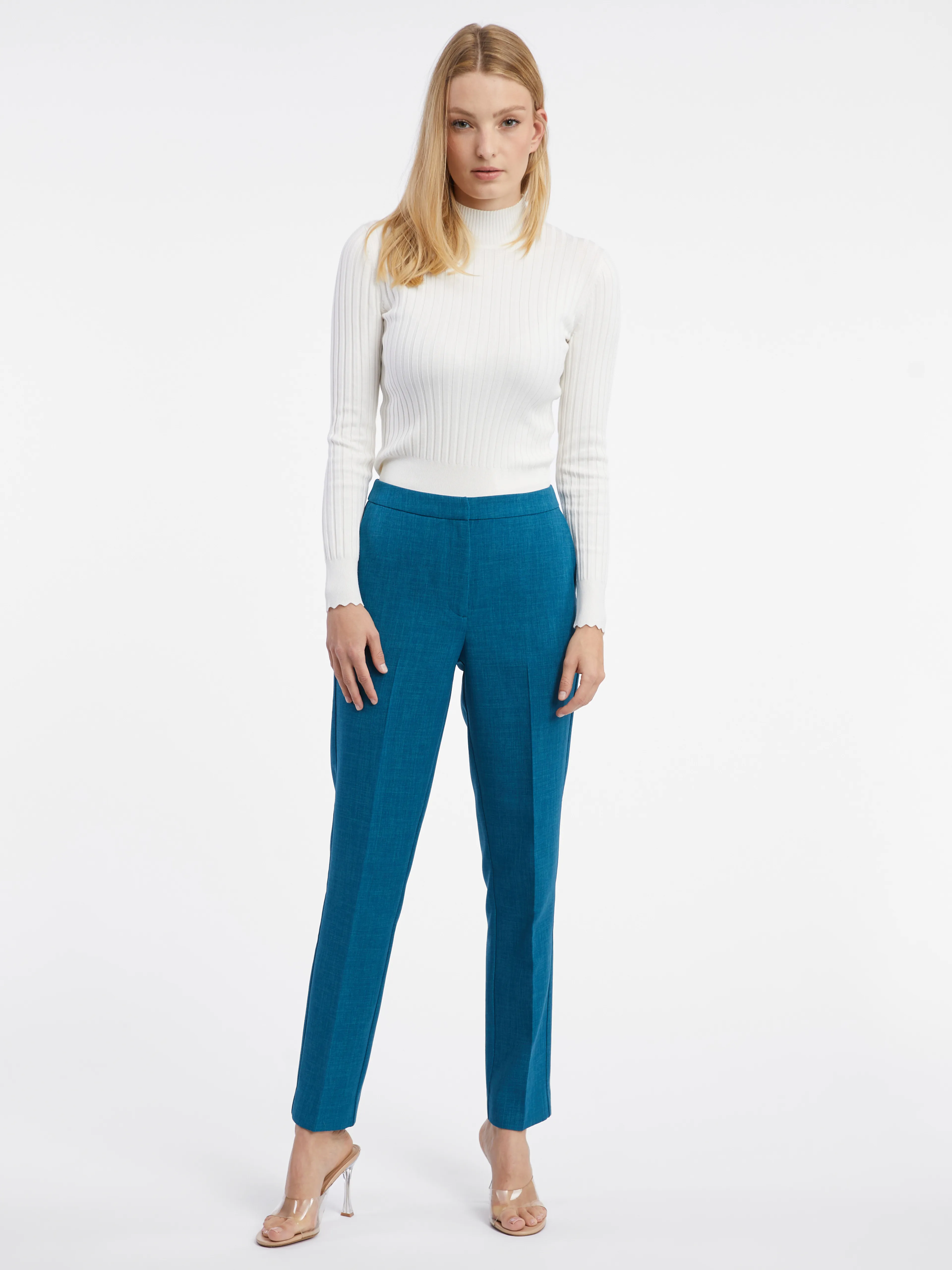Blaue Damen-Cullottes ORSAY