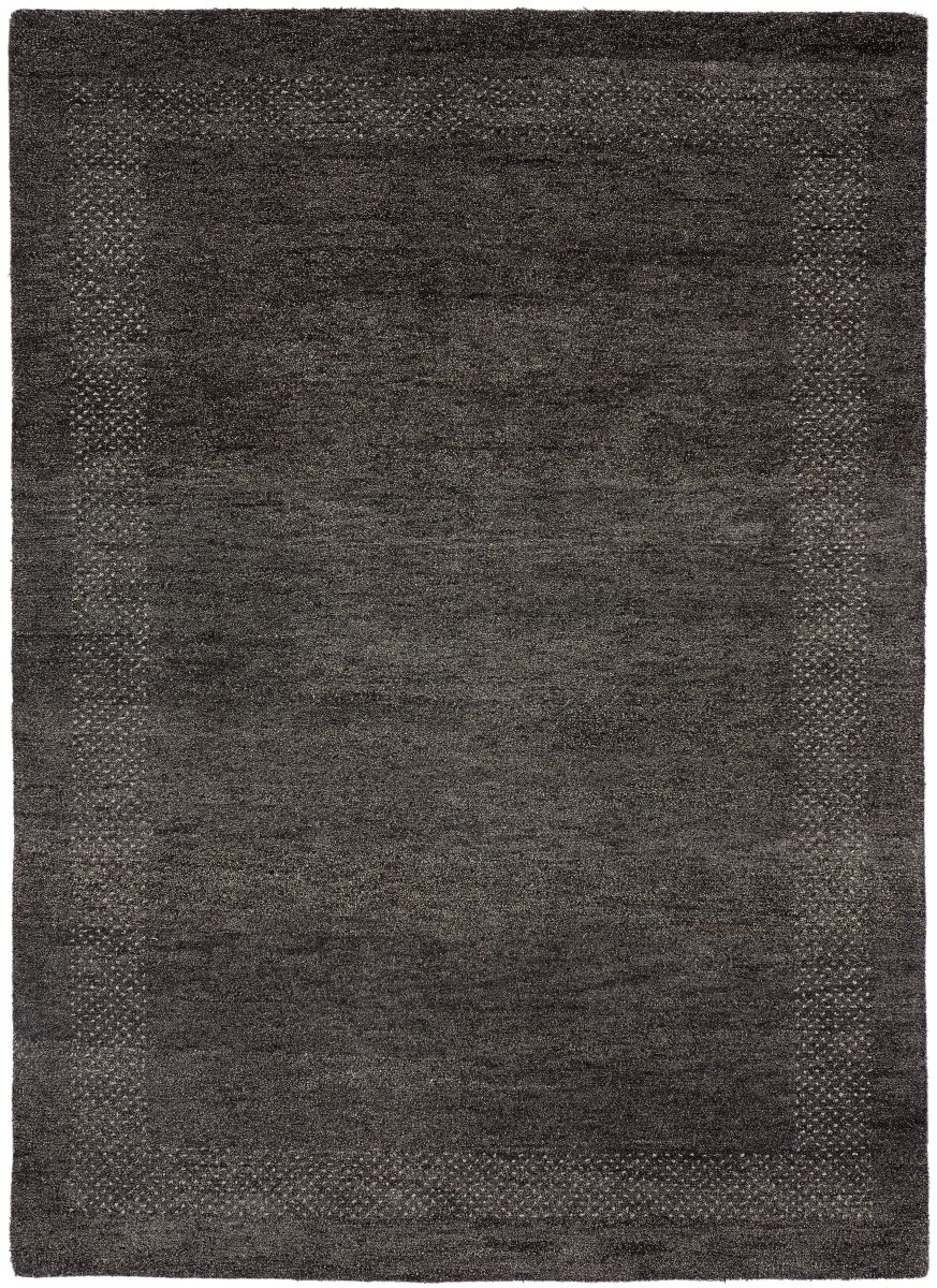 Teppich aus Indien Casablanca anthrazit 40 x 60 cm