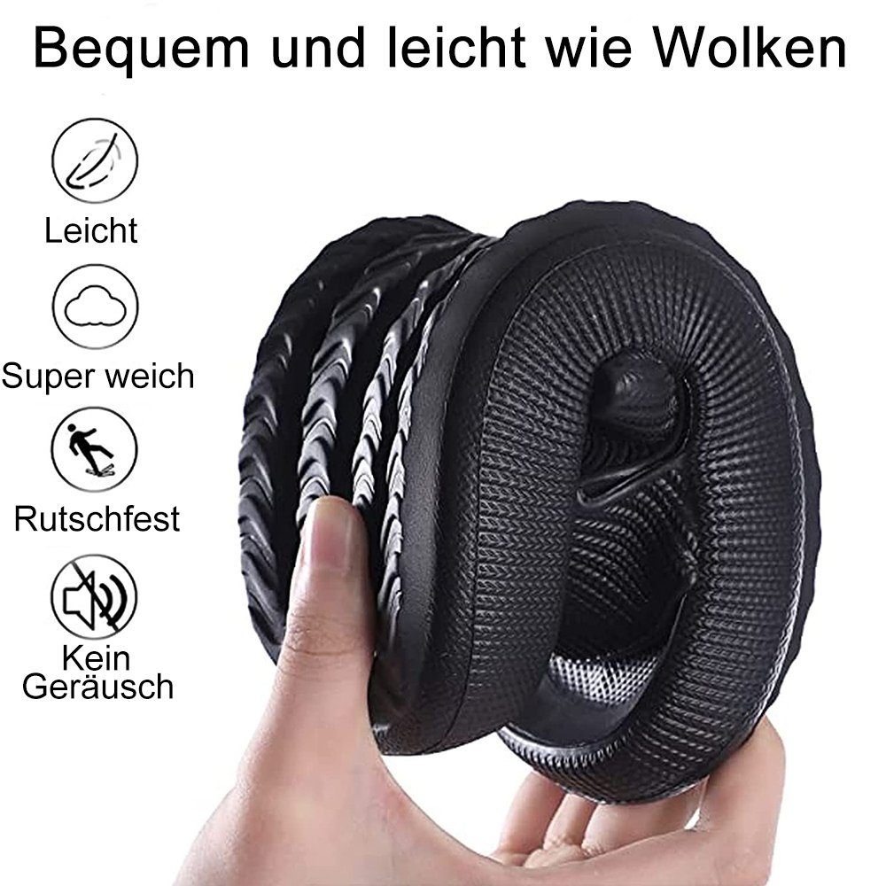zggzerg Herren Damen Hausschuhe EVA Weiche Rutschfeste (Schwarz, 38/39 EU) Badeschuh