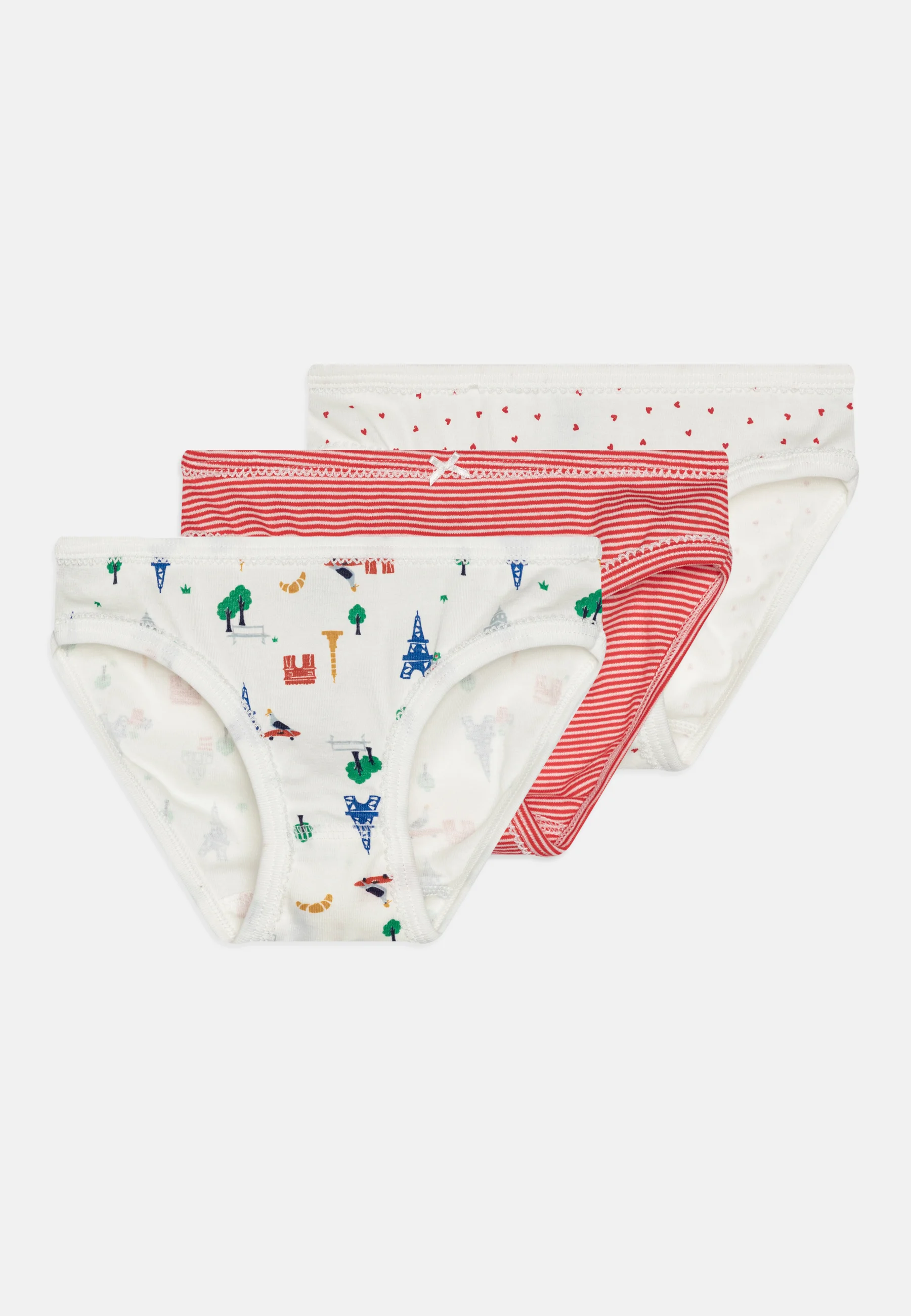 Petit Bateau KIDS CULOTTES PARIS PRINT 3 PACK - Braguitas