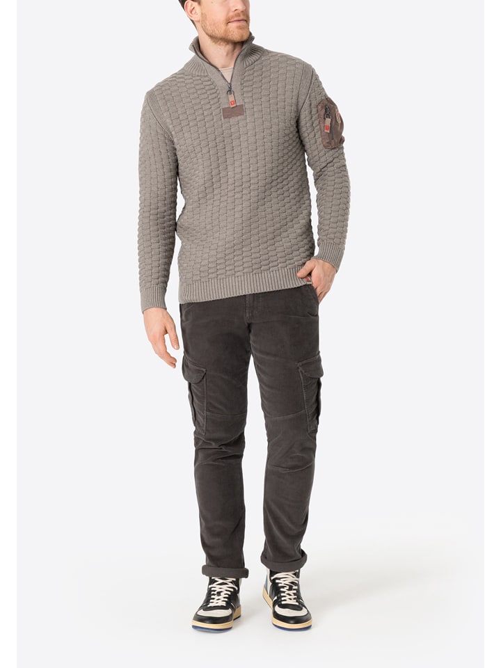 Timezone Pullover in Taupe günstig kaufen