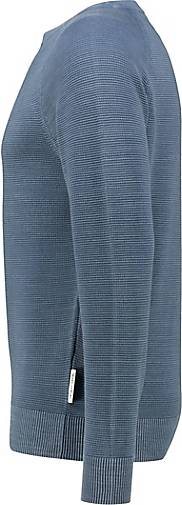 Marc O'Polo Herren Feinstrickpullover aus Bio-Baumwolle