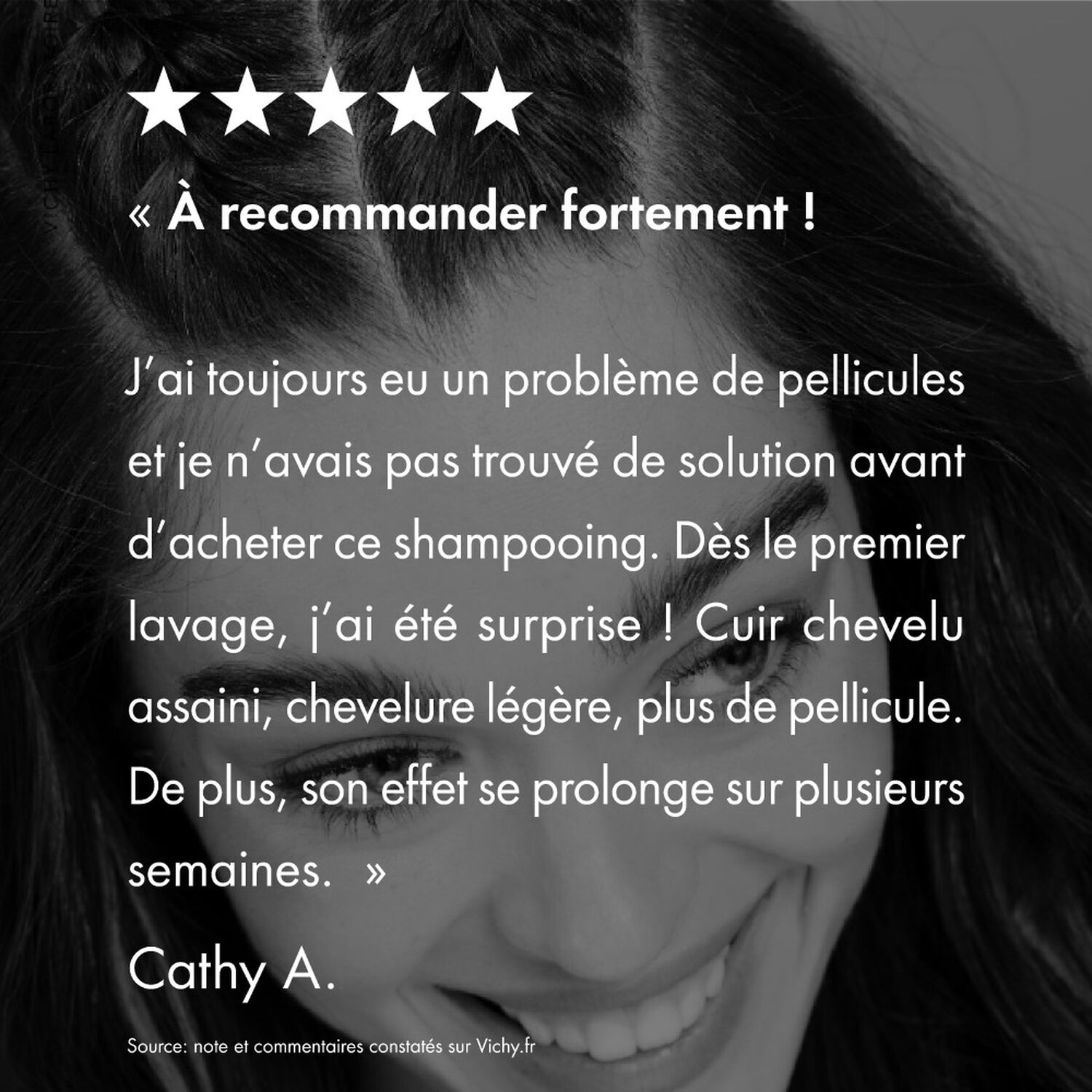 Vichy Dercos Technique Shampooing Traitant Anti-Pelliculaire 390 ml