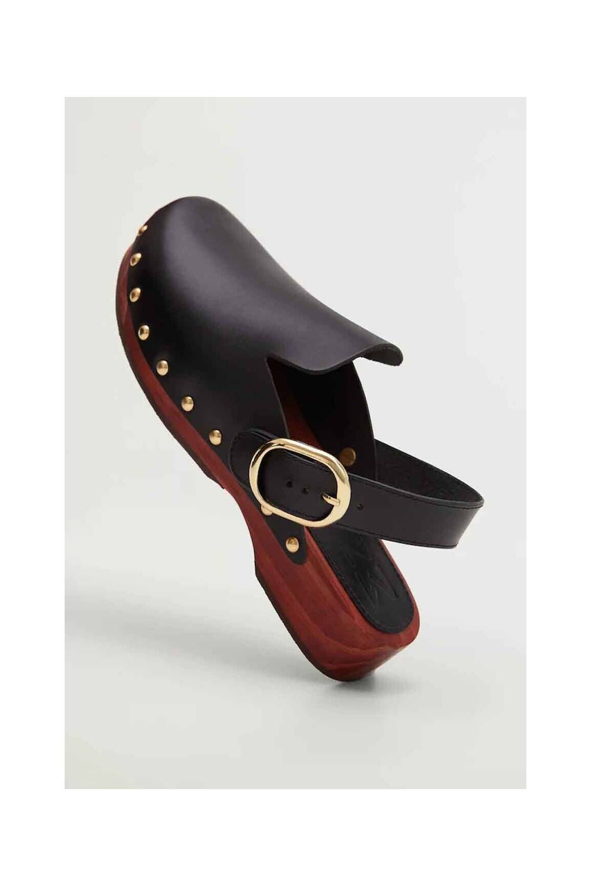 Mango Sandales Nu Pieds Femme couleur noir