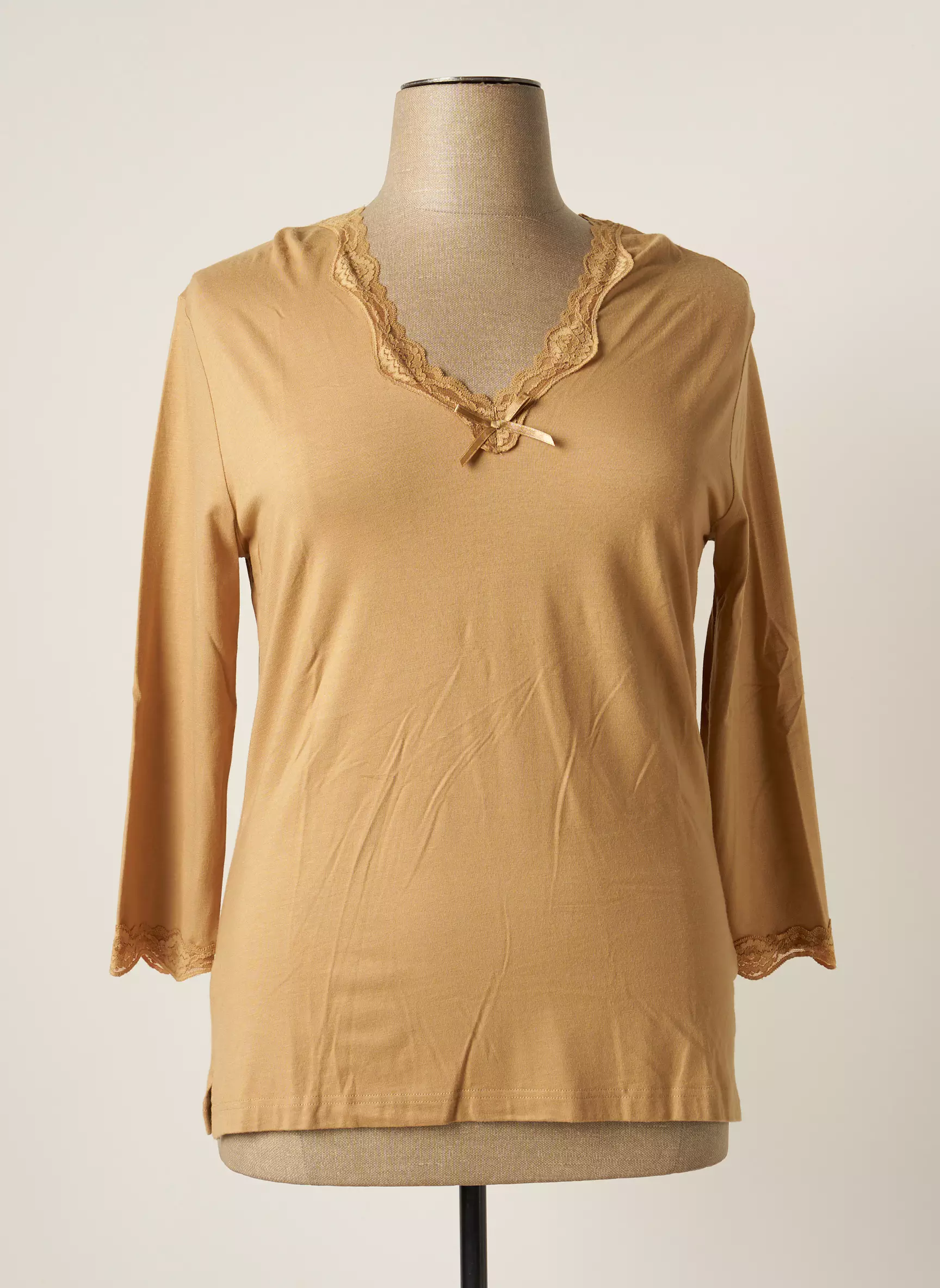 Gelco Tshirts Femme couleur beige