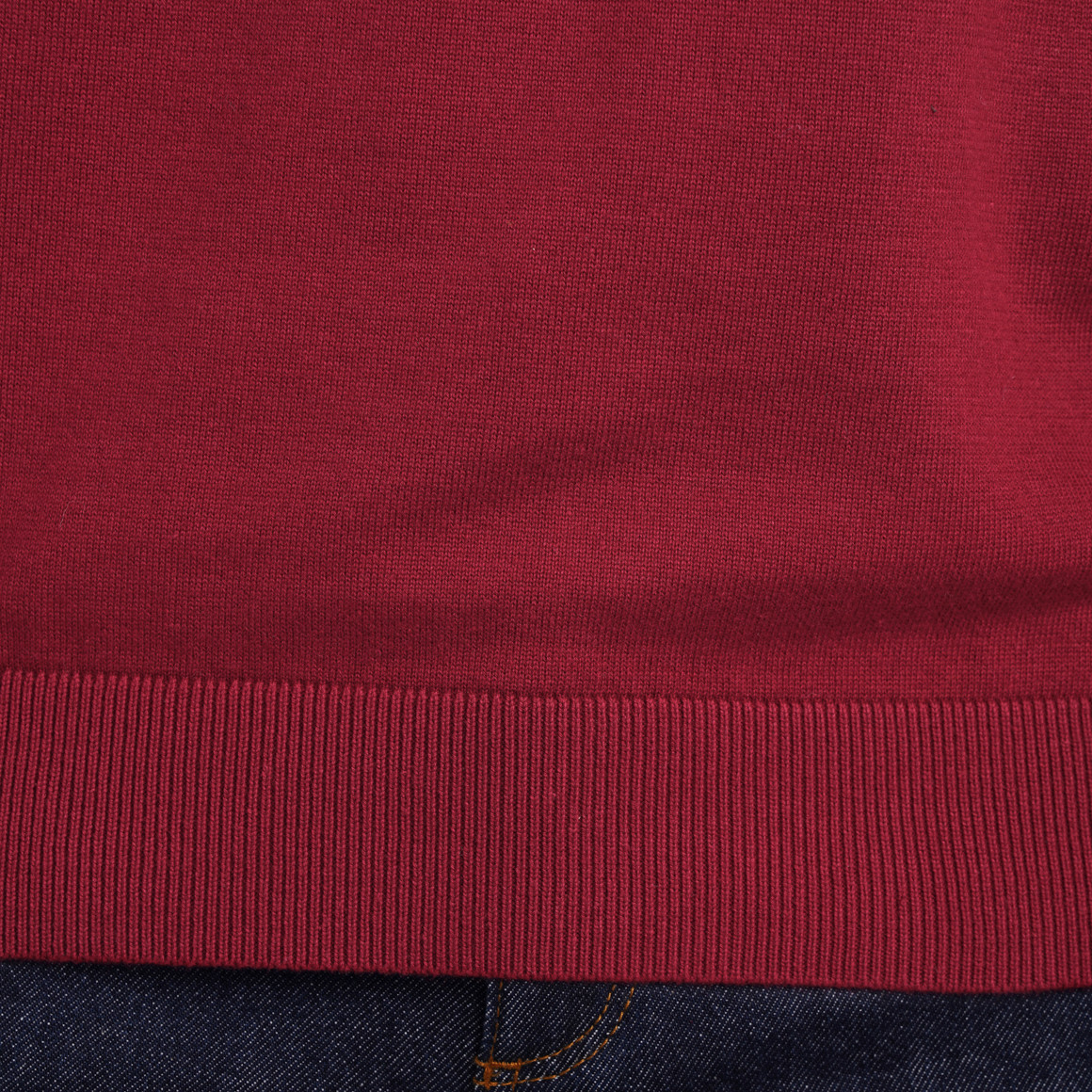Herren Feinstrickpullover mit V-Ausschnitt