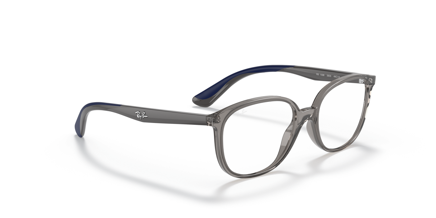 RB1598 OPTICS KIDS - Gri transparent lucios