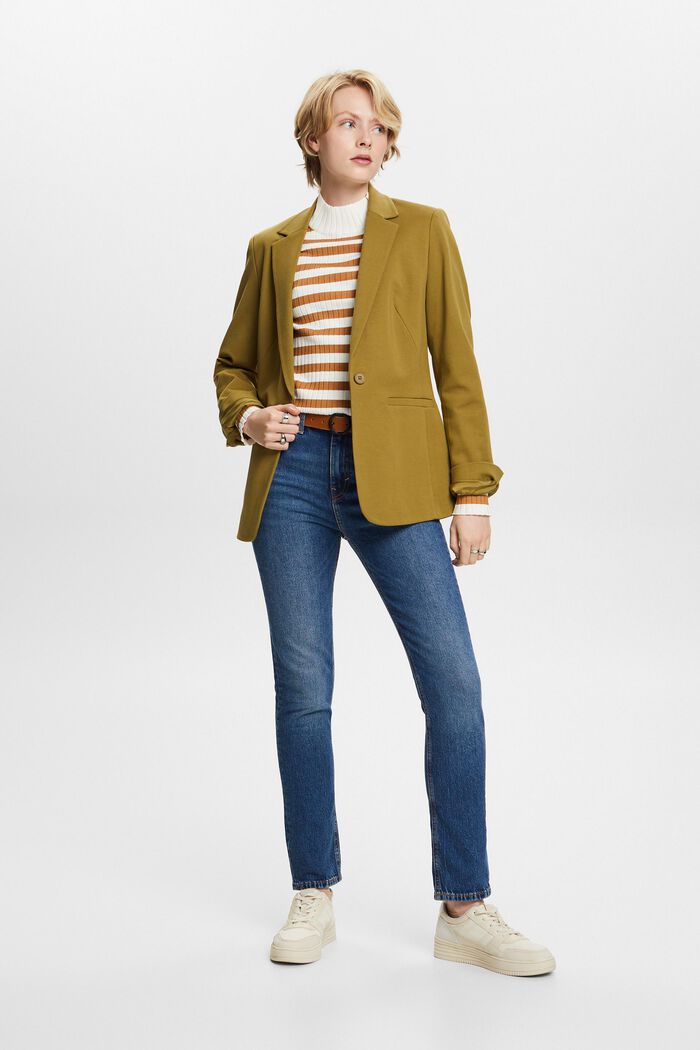 Schmale Jeans mit mittlerer Bundhöhe
