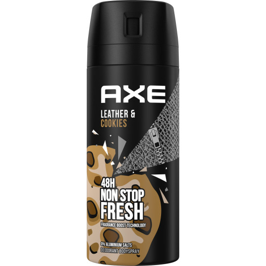 Axe Bodyspray Leather & Cookies 150ML