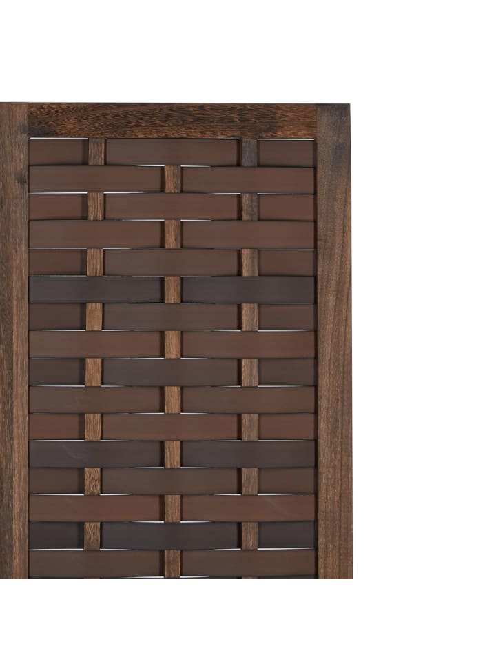 Homestyle4u 3-tlg. Paravent in Dunkelbraun 120x170 günstig kaufen onesize