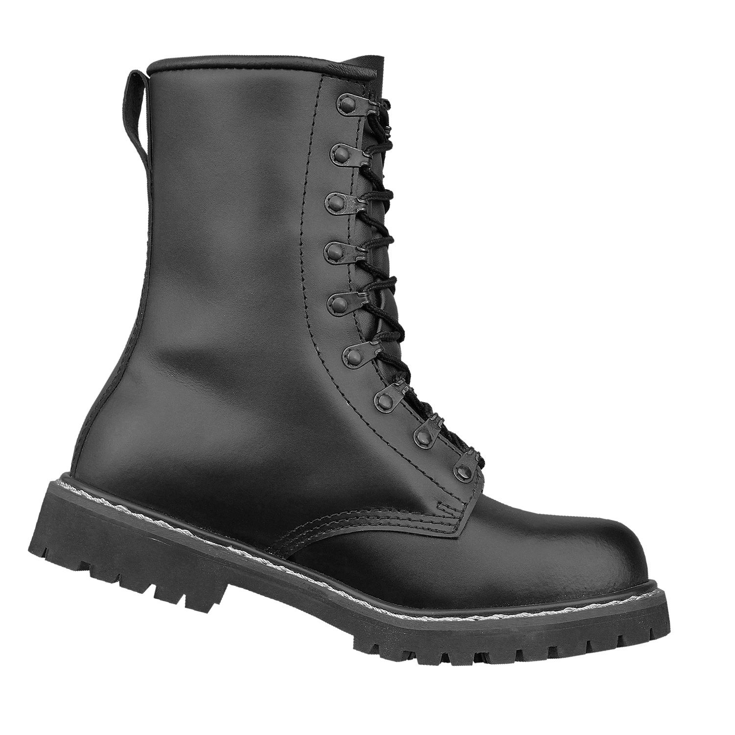 Springerstiefel mit Stahlkappe und Futter