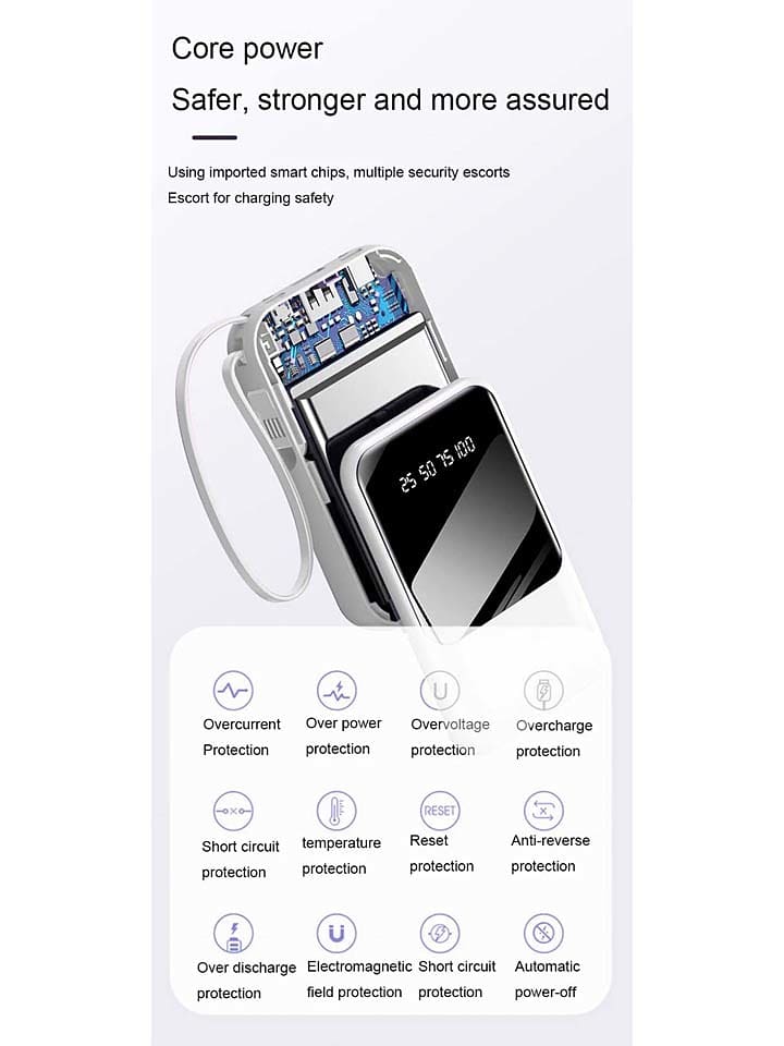 SWEET ACCESS Powerbank 20.000 mAh in Weiß günstig kaufen onesize
