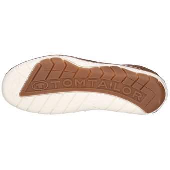 Tom Tailor Sneaker in braun