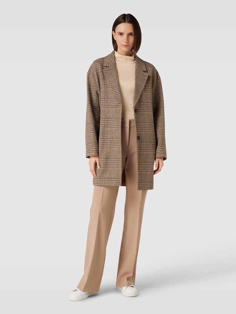 Longsleeve mit Rollkragen in beige