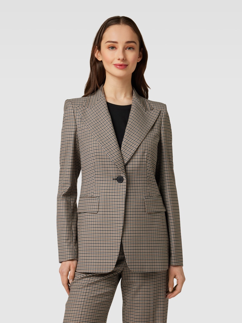 Blazer aus Woll-Mix in camel