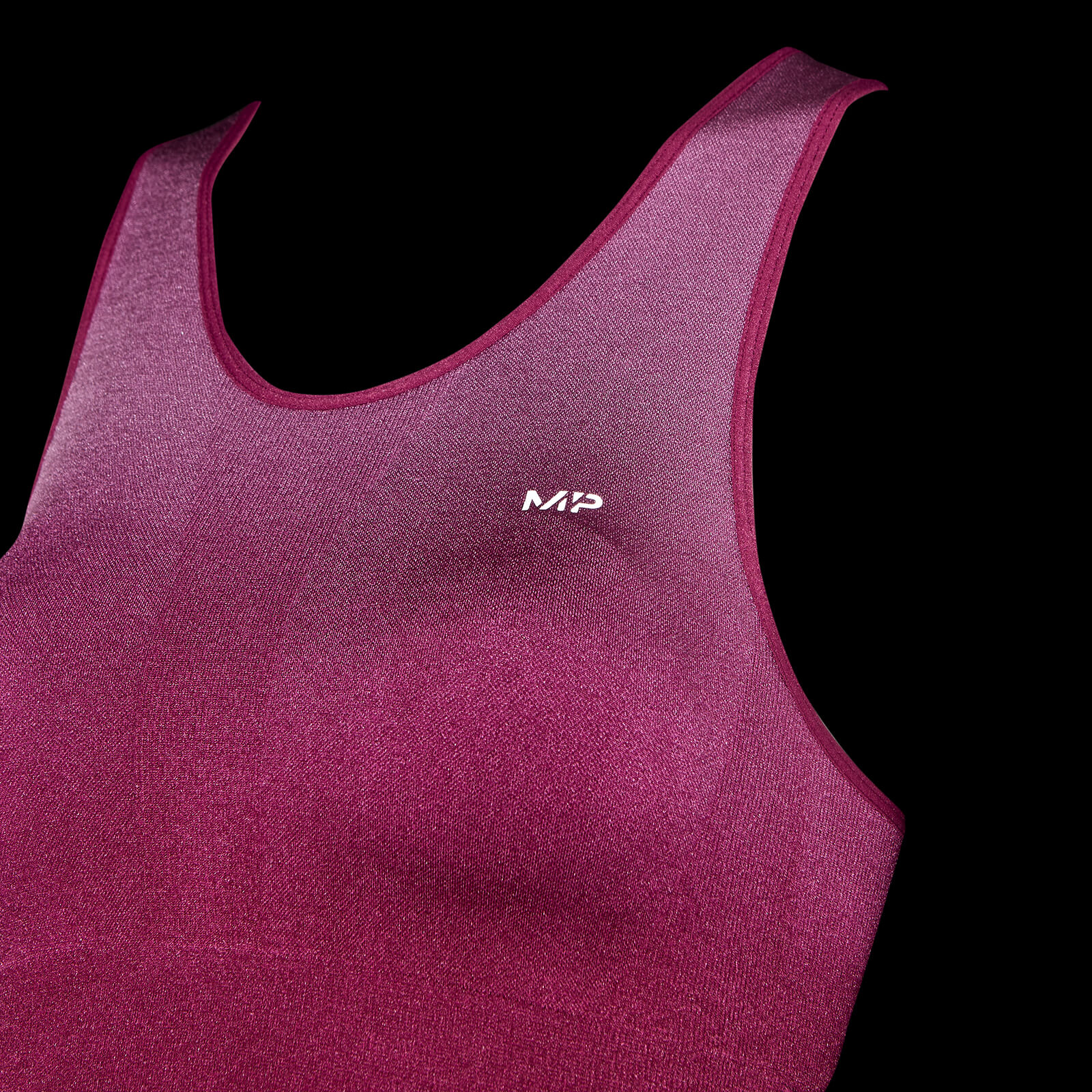 Brassière de sport sans coutures MP Velocity pour femmes – Rose foncé