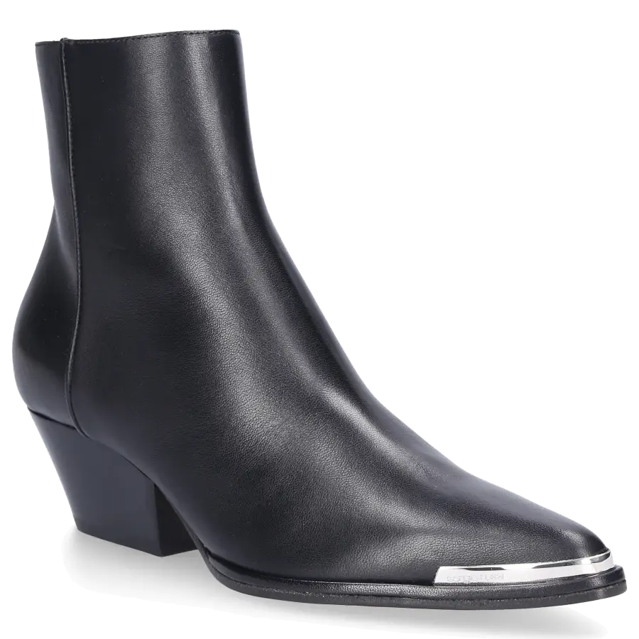 Sergio Rossi - Klassische Stiefeletten CARLA 045 Kalbsleder - schwarz