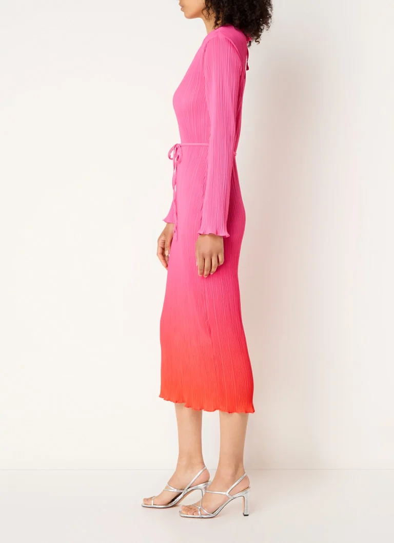 Rochie midi plisată Never Full Dressed
