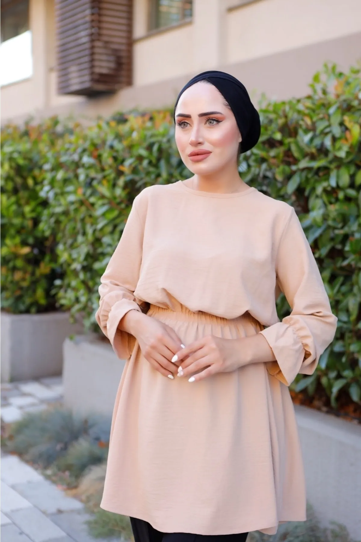 VOLT CLOTHİNG  Tuniken - Beige - Regular Fit