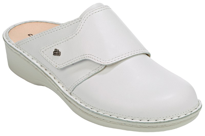 FINN COMFORT Clogs weiss Aussee weiß