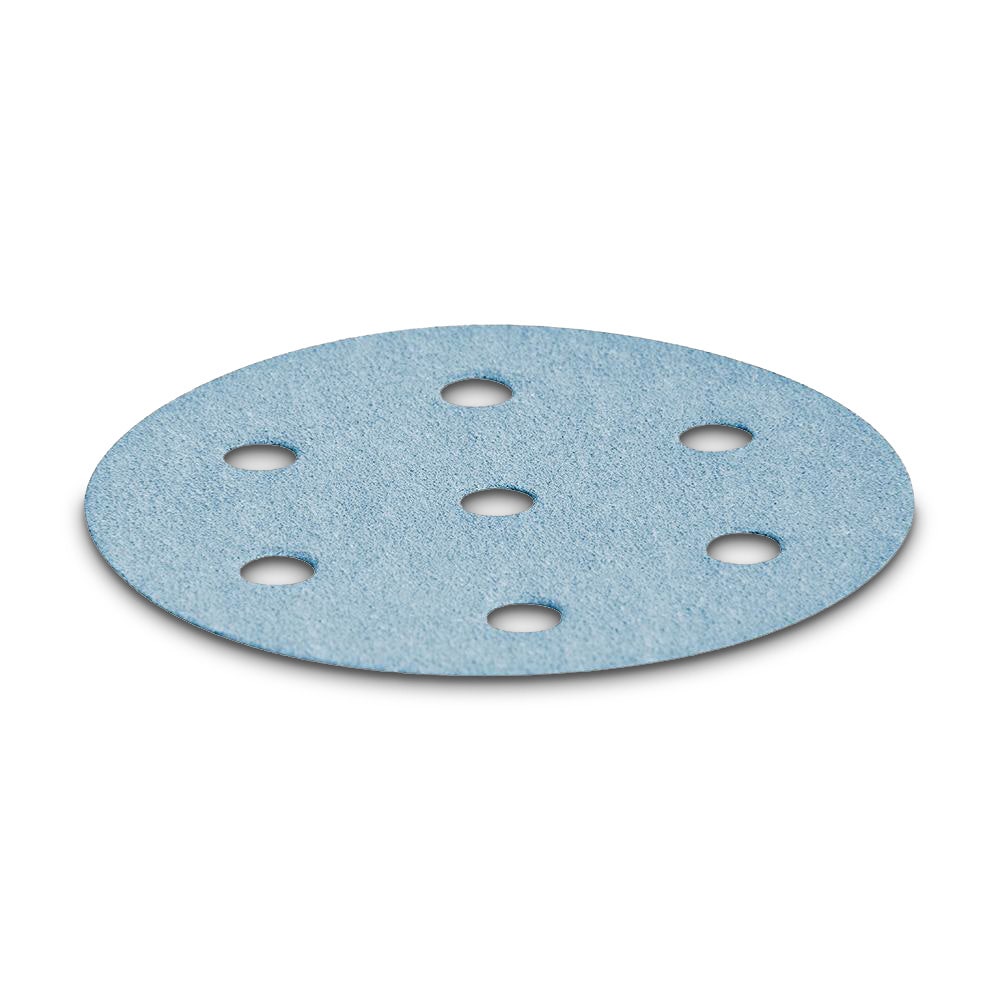 Disco de lixa FESTOOL Stickfix GRANAT de 90 mm, grão 400, 6 furos - 100 peças