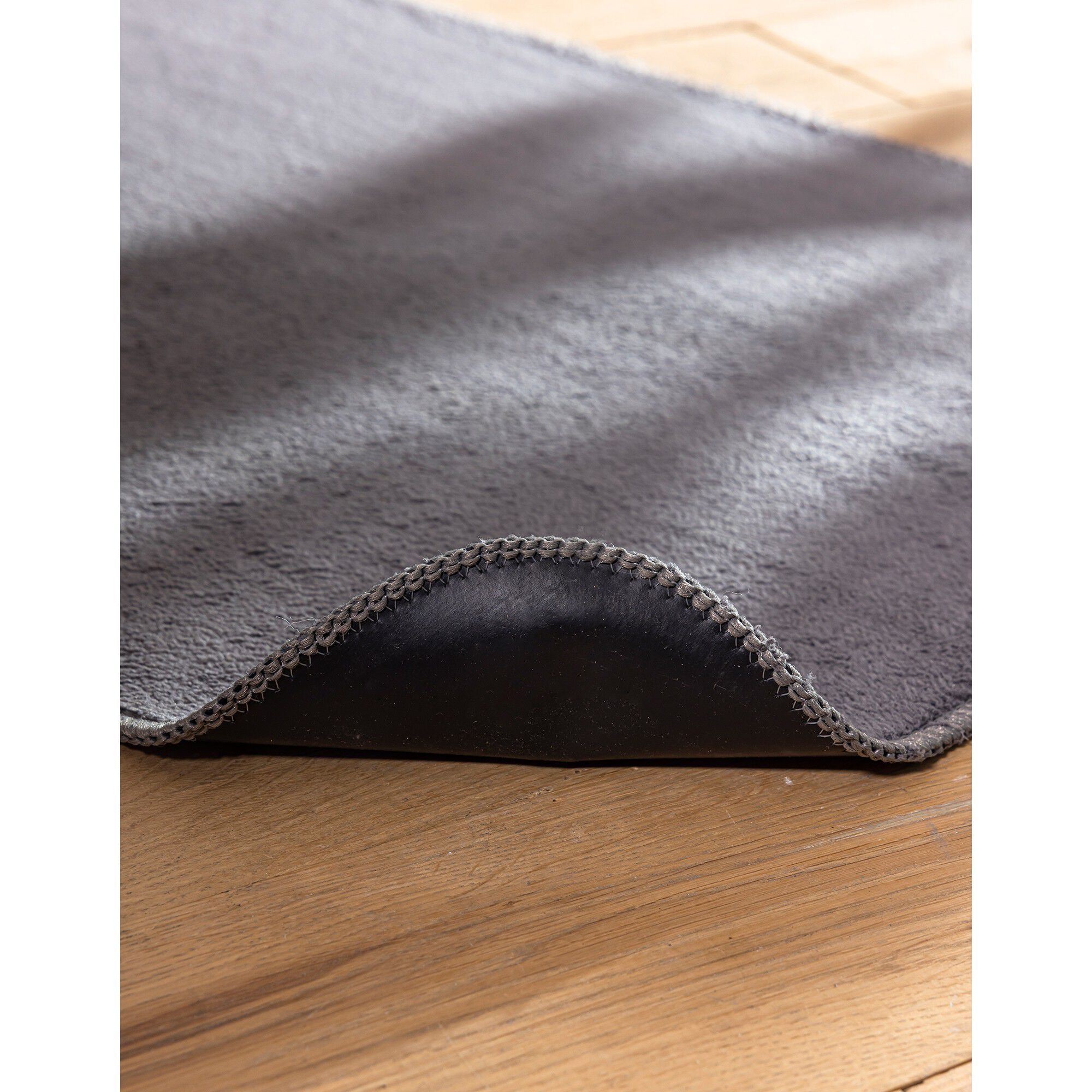 Tapis de cuisine microfibre absorbante unie