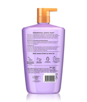 L'Oréal Paris Elvital Hydra [Hyaluronic] Feuchtigkeits-Auffüllendes Haarshampoo-1000 ml