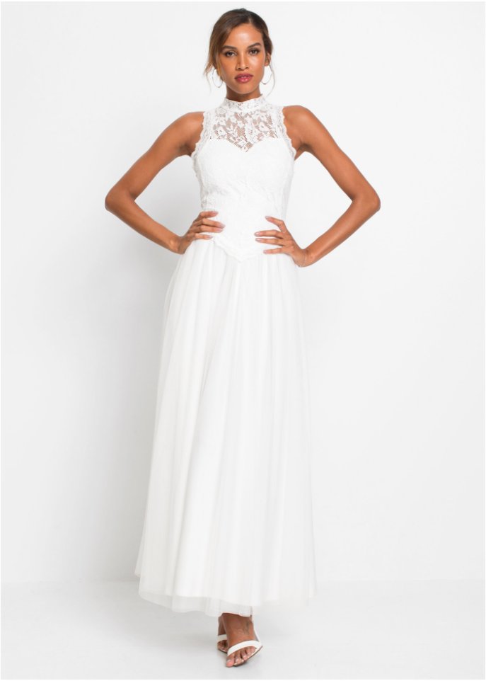 Brautkleid mit Spitze
