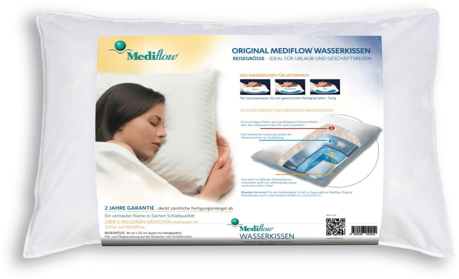 Mediflow Wasserkissen Mediflow Original Reisewasserkissen 1041, 1-tlg.