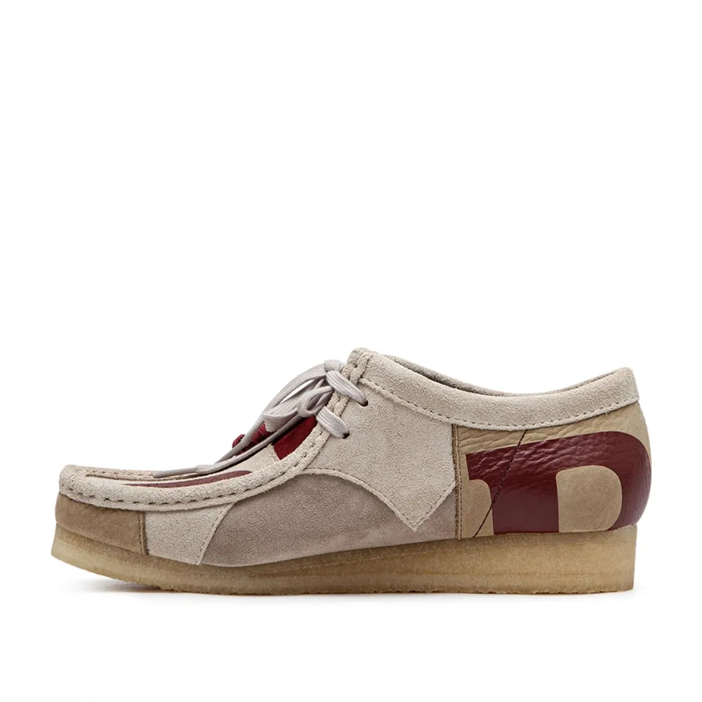 Clarks x Franck Pellegrino Wallabee Combi 261783087 / rot