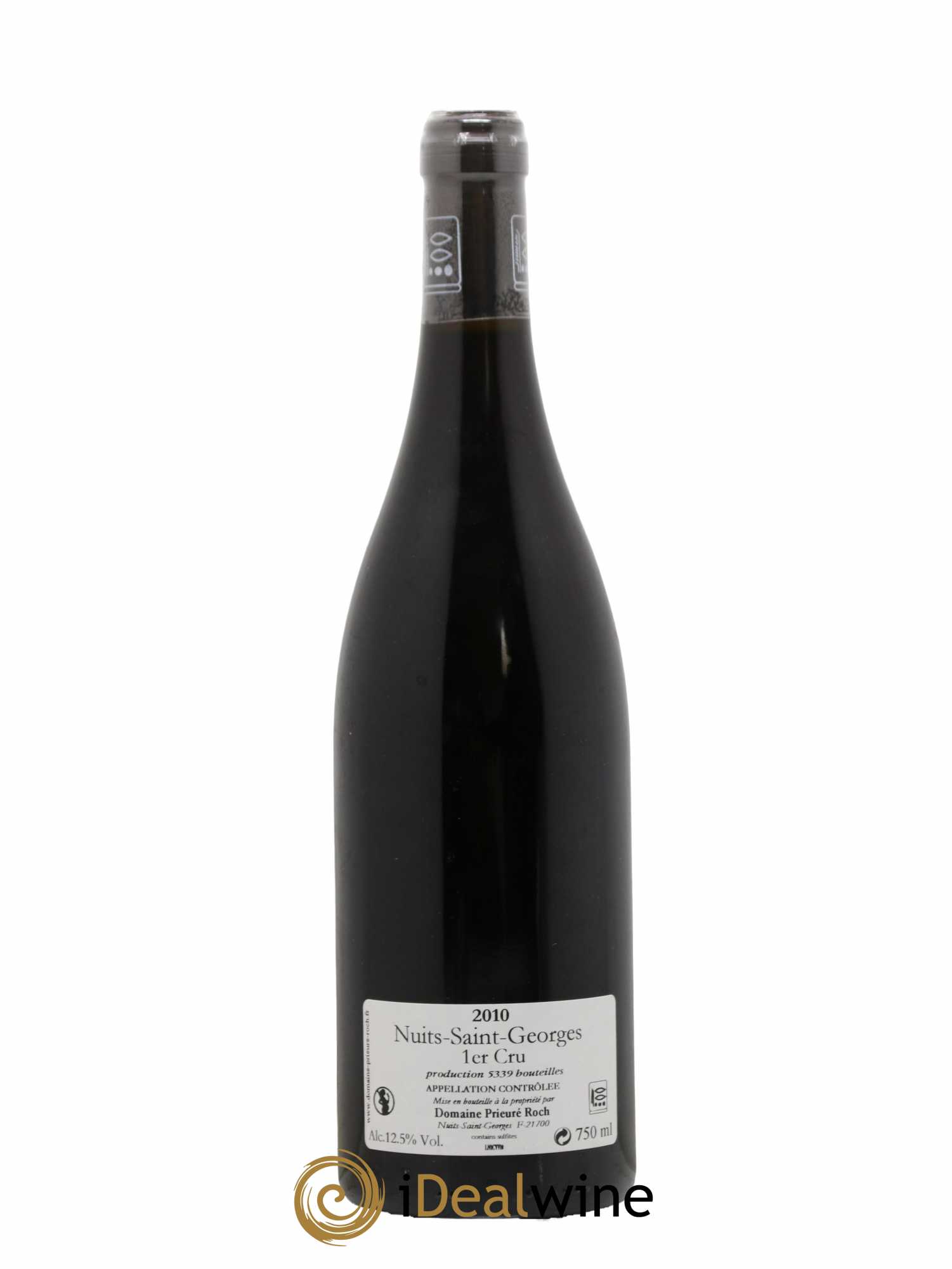 Nuits Saint-Georges 1er Cru Vieilles Vignes Prieuré Roch  2010 - Lot de 1 Bouteille