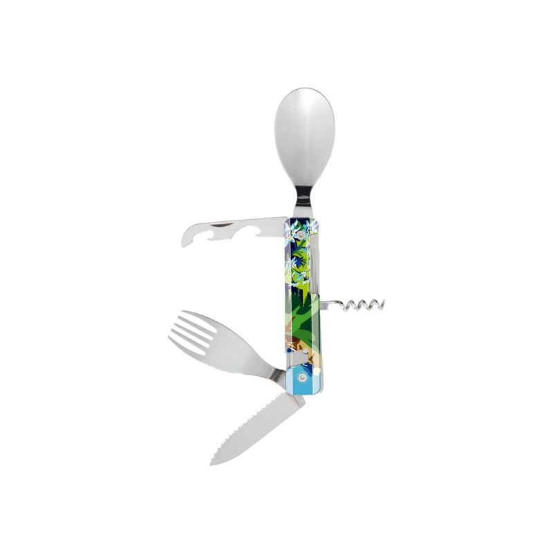 Akinod Multifunction Cutlery 13H25 Mirror Montagne Ete