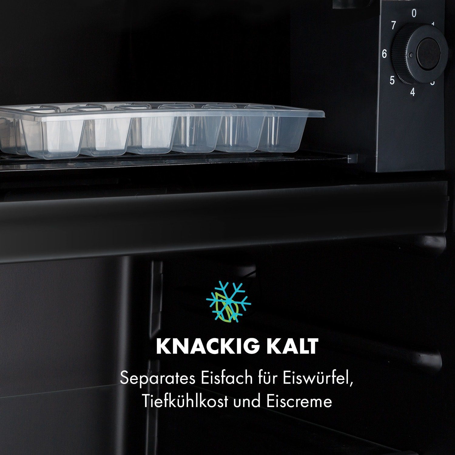 Klarstein Table Top Kühlschrank HEA14-CoolVibe-70L 10035252, 47 cm hoch, 44.5 cm breit